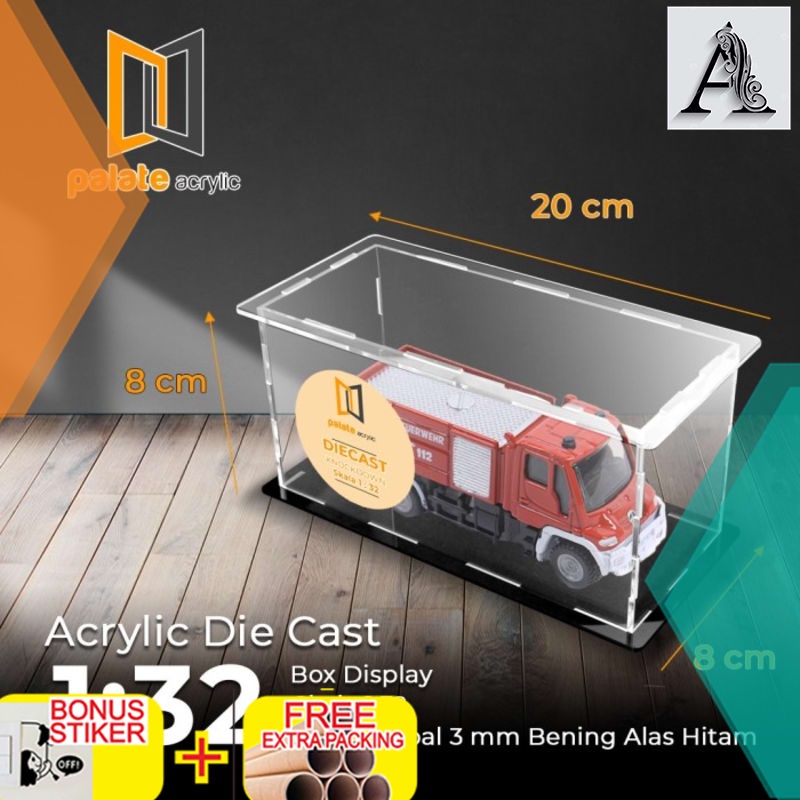 

Grosir AKRILIK BOX DISPLAY / DIECAST ACRYLIC HOTWHEELS SKALA 1:32 20X8X8CM
