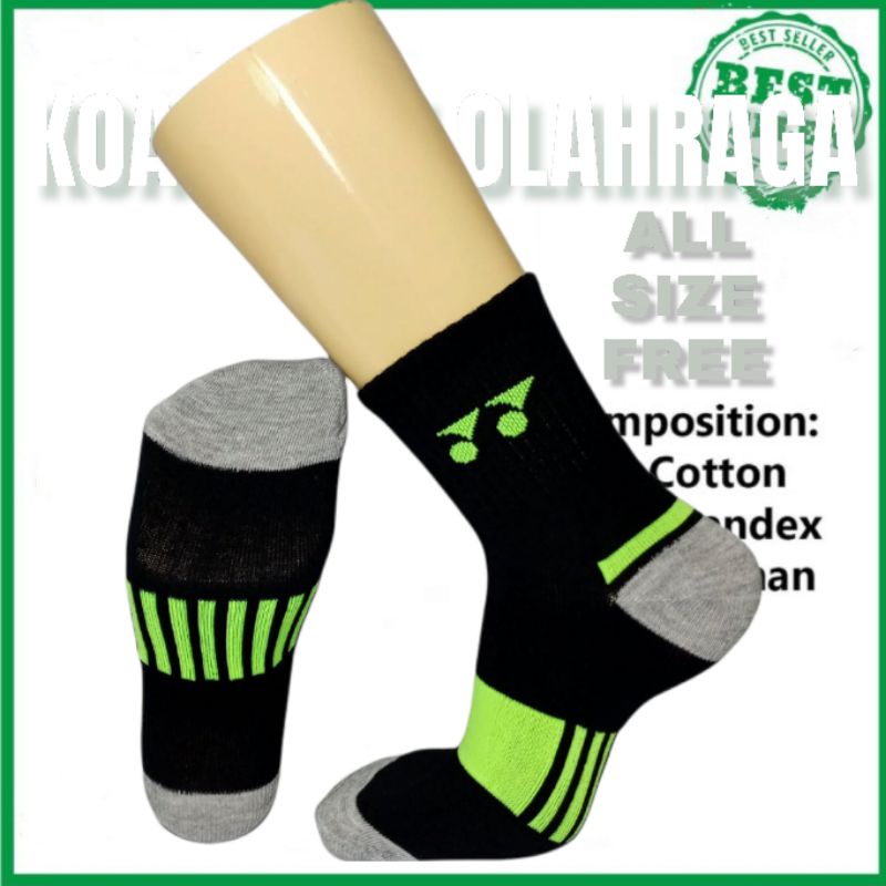 Kaos Kaki Sport/Kaos Kaki Badminton/Kaos Kaki Kekinian/Kaos Kaki Lari