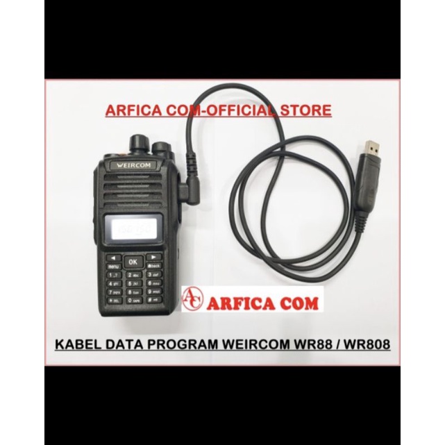 KABEL DATA PROGRAM HT WEIRCOM WR 88PLUS WR 808 WEIRCOM KABEL PROGRAM