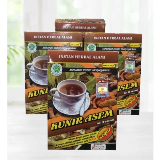 

Instan Kunir Asem Al-Ghuroba Herbal Alami Original