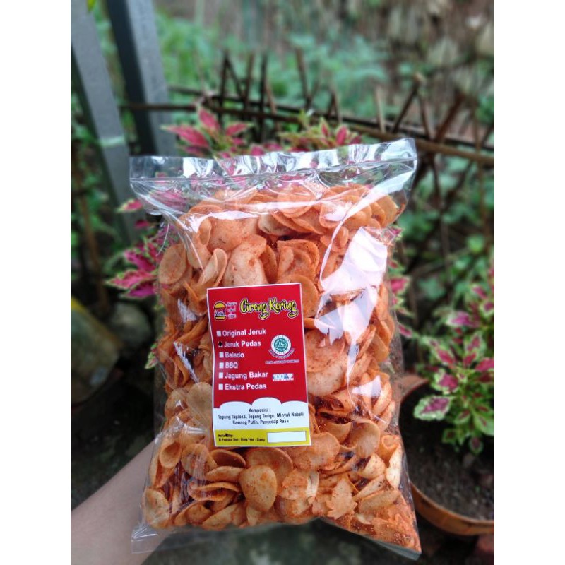 

Cireng kering Jeruk pedas 500gr