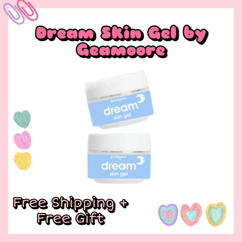 [FREE CERMIN] Dream skin gel ( glowing jelly ) Red jelly by geamoore