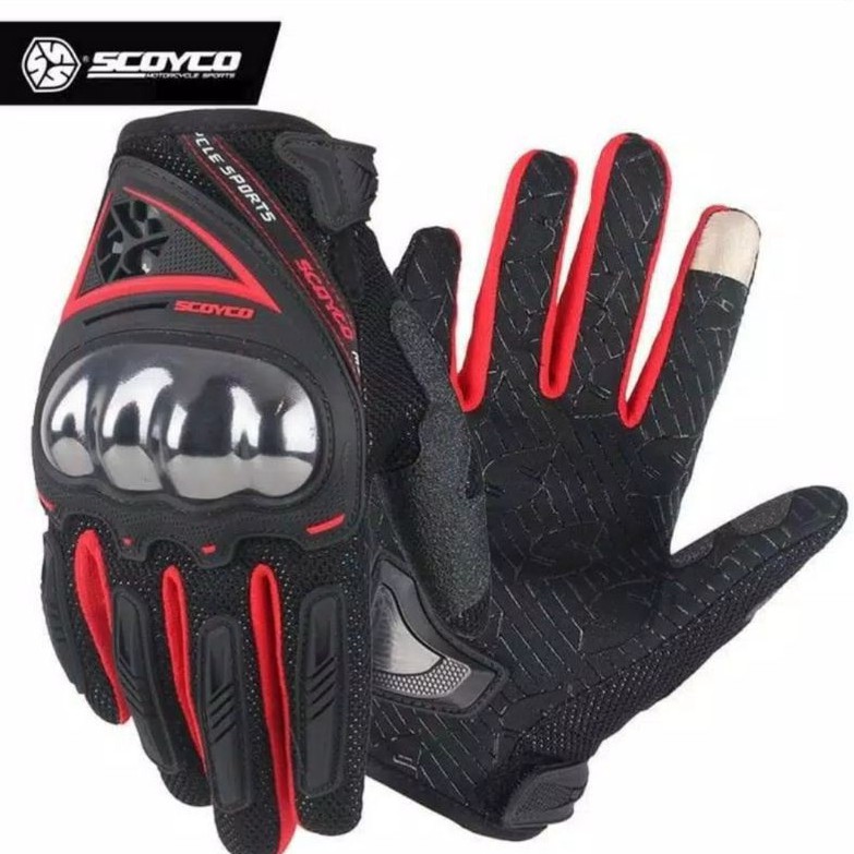 Sarung Tangan Scoyco MC44 Full Finger gloves MC 44 glove