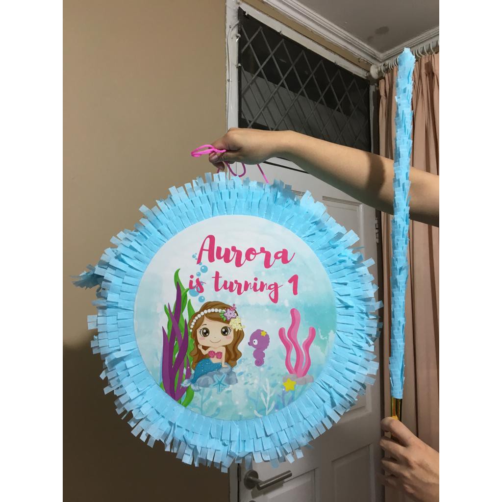 

YUH Pinata Bulat pukul tarik custom gambar