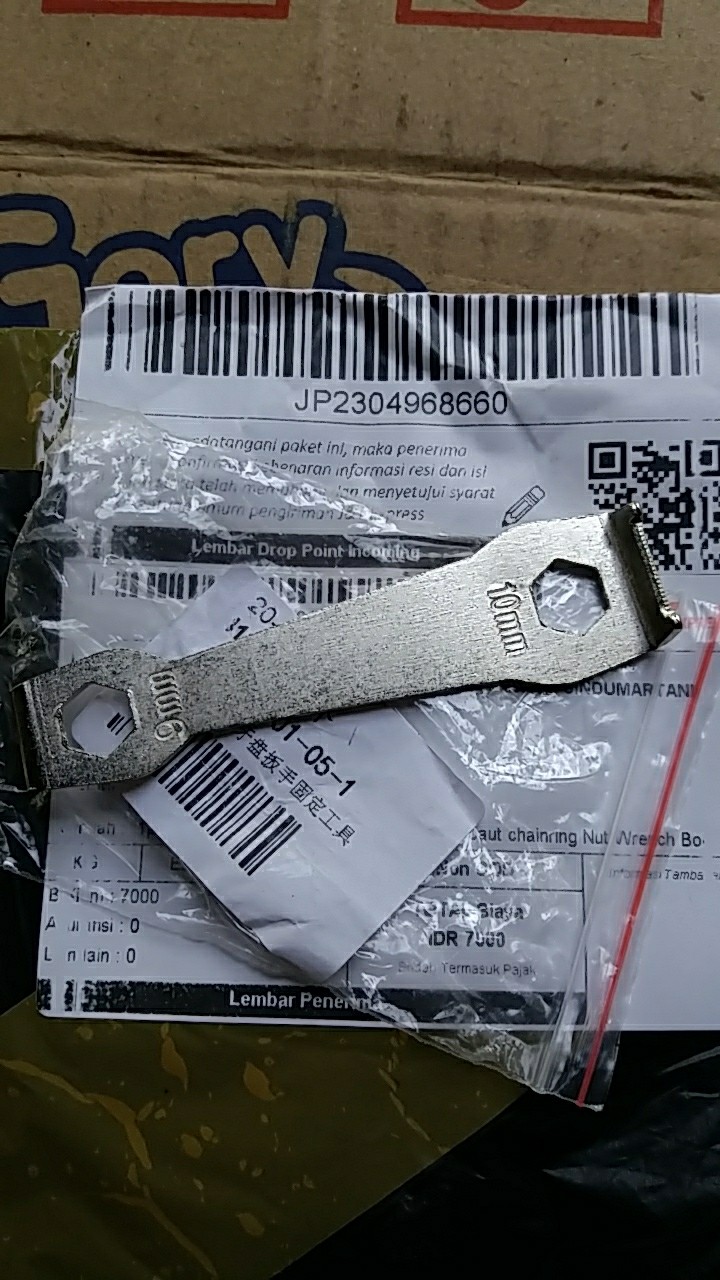 Alat Tool Kunci Untuk Buka Baut Chainring Nut Wrench Bolt Spanner Removing Sepeda Gowes