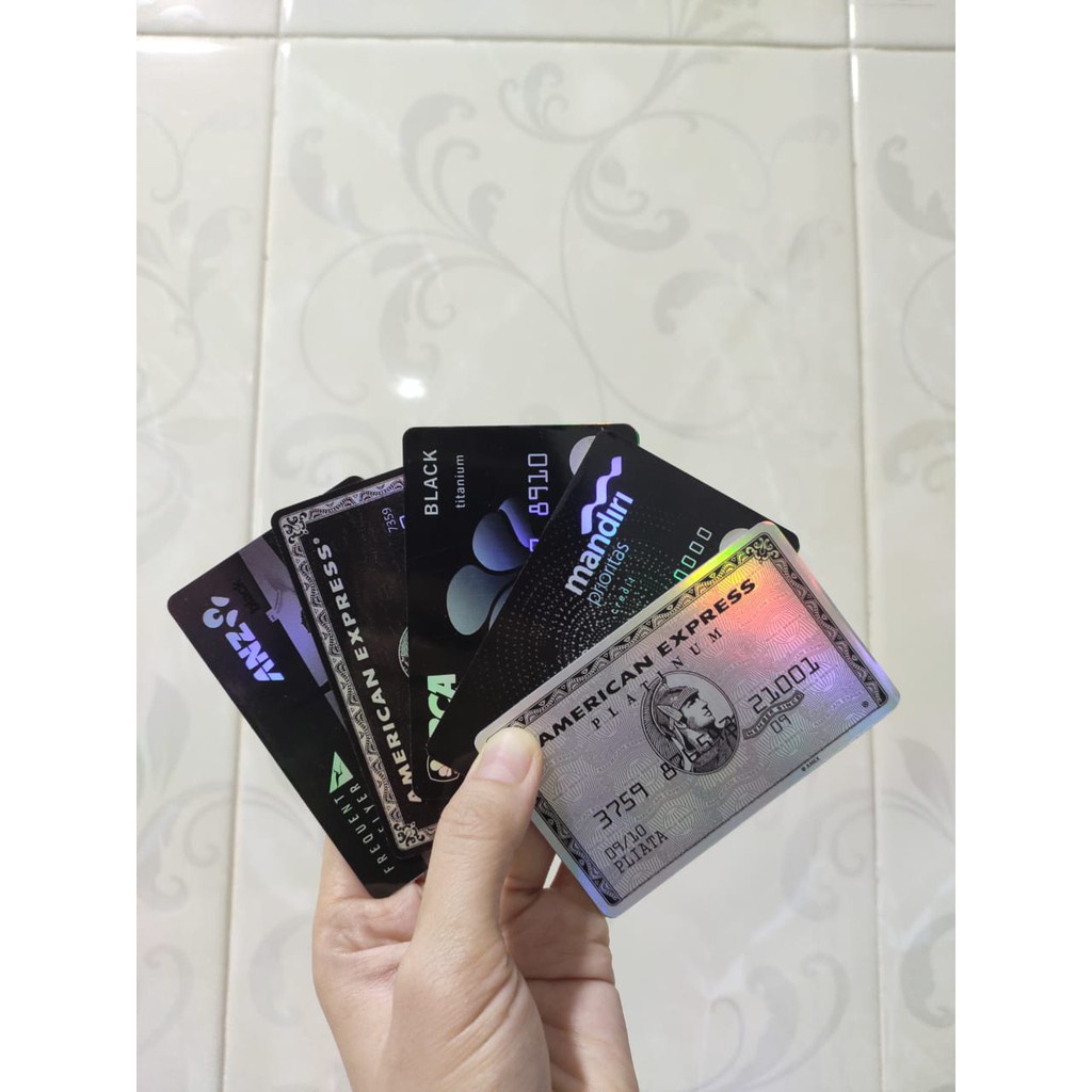 

[PREMIUM] STIKER ATM PLATINUM CARD DEBIT/CREDIT chip/no chip (CUSTOM)