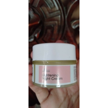 PRELOVED | AMSKIN lightening night cream (2x pakai)