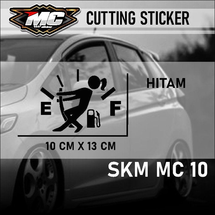 Jual Cutting Sticker Mobil Keren Sticker Aksesoris Mobil Sticker Tutup Tangki Tangki Mobil