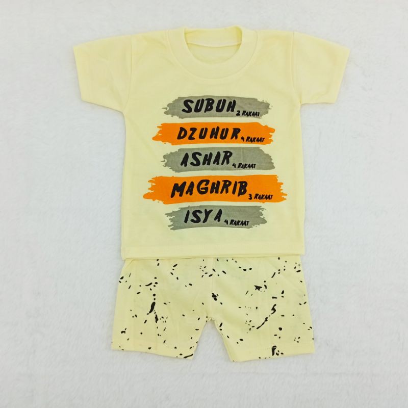 Pakaian Anak Laki-laki size 0-12bulan / Baju Setelan Anak Cowok / Baju Bayi / Baju Anak Soleh