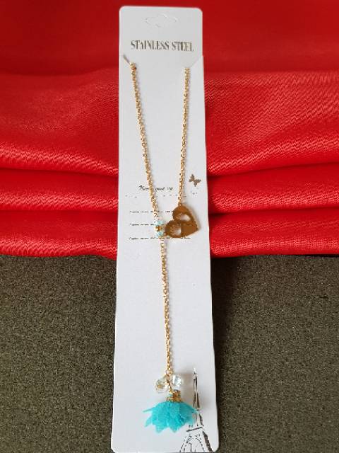 Kalung fashion Korean Titanium Antikarat Import KS18