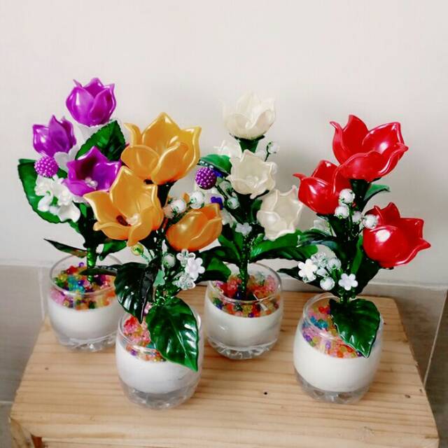 Bunga akrilik/bunga plastik/bunga manik akrilik/bunga