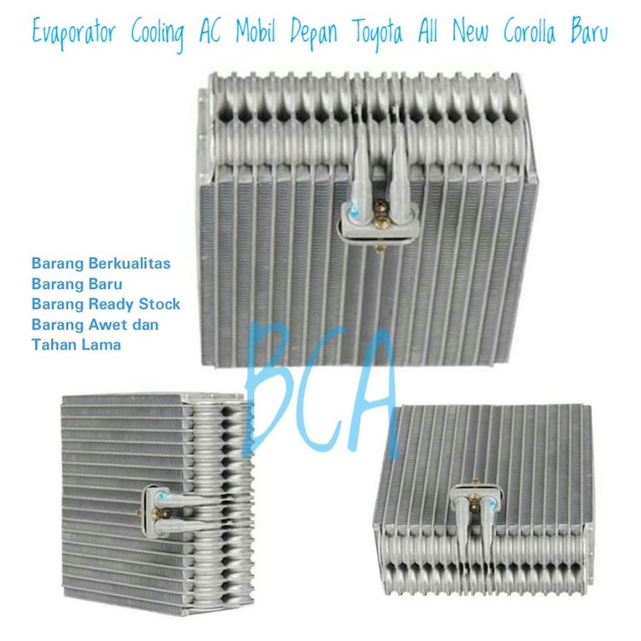 EVAPORATOR EVAP Cooling AC Mobil Depan Toyota All New Corolla QUALITY TERBAIK