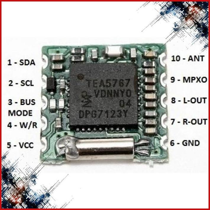 

Kit Module TEA5767 TEA 5767 Philips FM Radio Receiver i2C protocol