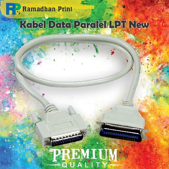 Kabel Data Paralel LPT 25 PIN New Epson LX300 LQ300 LQ1170 LQ2180 lq2190