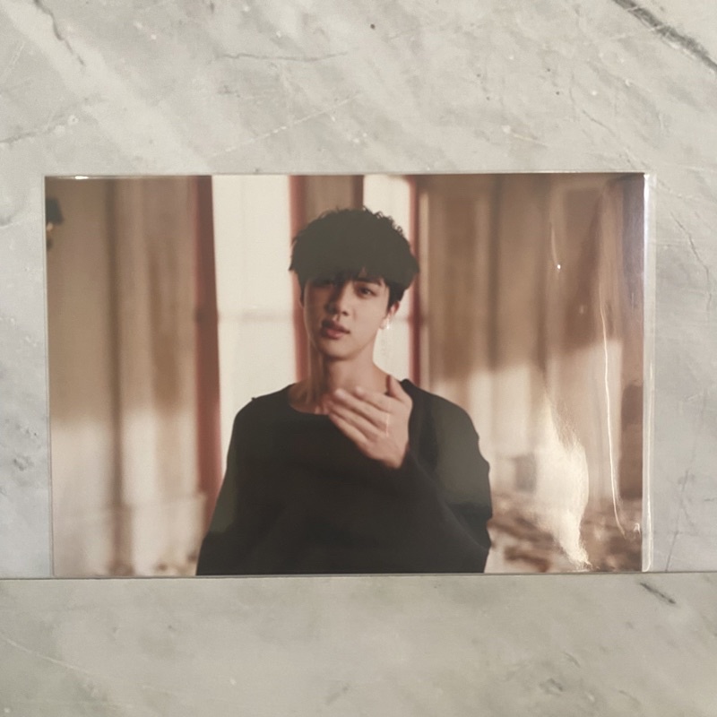 rare BTS JIN seokjin oneul live photo fake love pc photocard