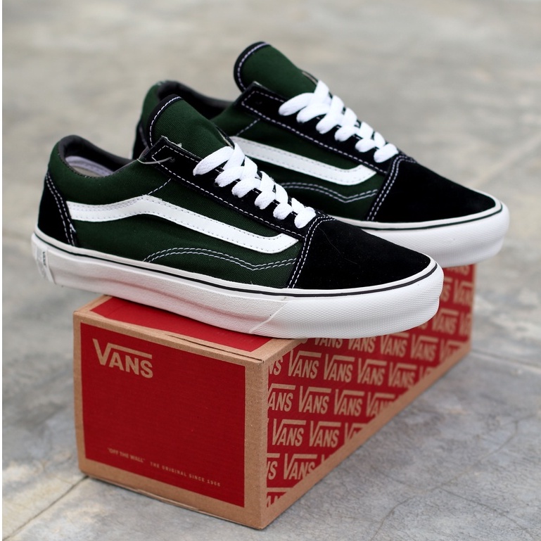 Sepatu Oldskool Black Army Clasik Terbaru