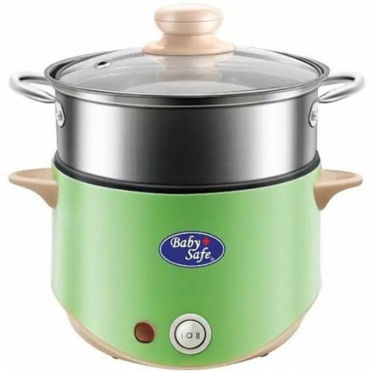 BabySafe Multi Cooker LB011 Peralatan MP-ASI/Alat Memasak Multifungsi