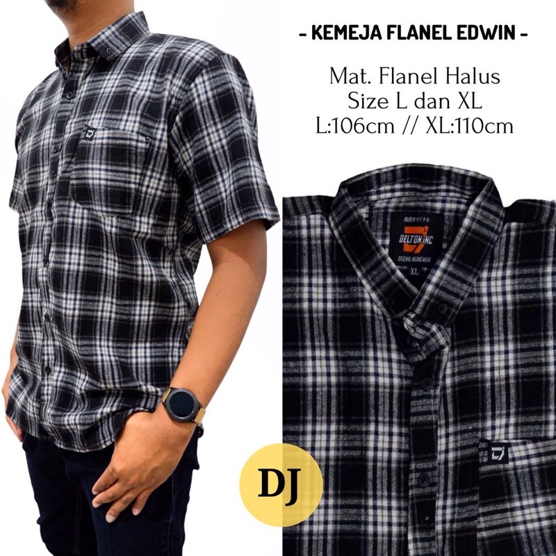 Kemeja Flanel Edwin