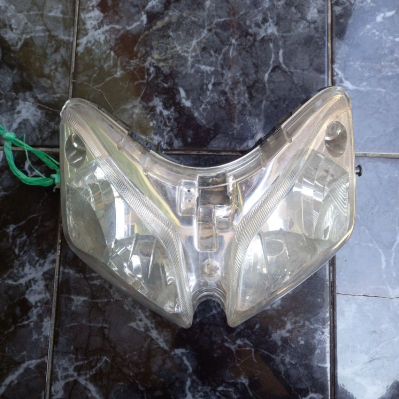 headlamp lampu depan Honda Vario Thecno 110 karbu original copotan motor murah meriah
