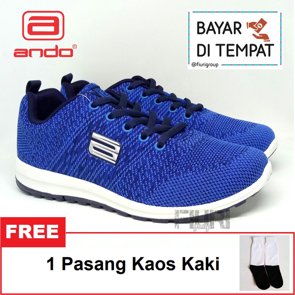 FIURI - ANDO ORIGINAL - MERLINDA 37-40 BIRU NAVY - SEPATU SNEAKERS SPORT KANVAS SOL KARET ANAK PEREMPUAN - SEPATU KETS FASHION TRENDY WANITA DEWASA - SEPATU OLAHRAGA LARI FITNES SENAM KERJA KULIAH BERTALI CEWEK MURAH PROMO DISKON BONUS KAOS KAKI