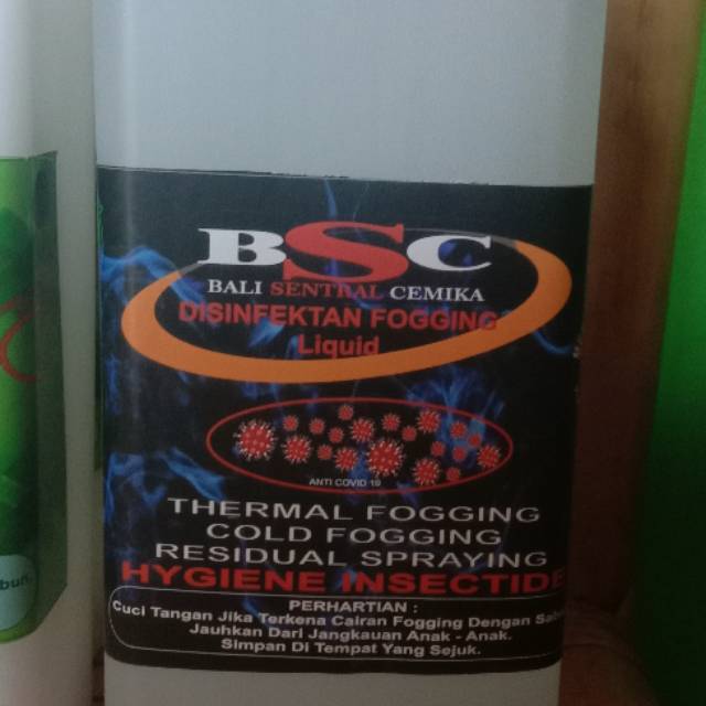 disinfektan fogging liquid 1 liter