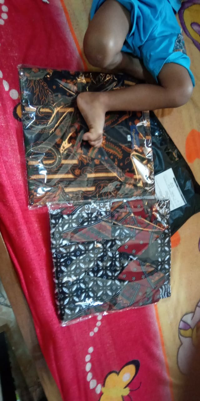 Manuk Kembar Sogan Kemeja Batik Pria Katun Primisima Full Furing