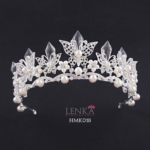 Aksesoris Royal Crystal Wedding Modern Lenka - HMK018