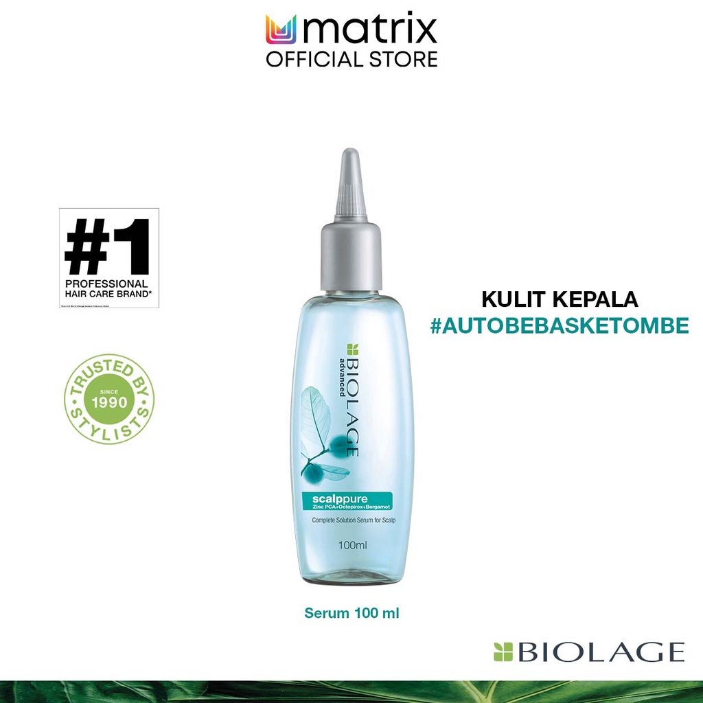 MATRIX Biolage Scalppure Scalp Refresher Hair Serum - Serum Perawatan Pelembab Pelembut Kulit Kepala Berminyak Gatal Rambut Ketombe