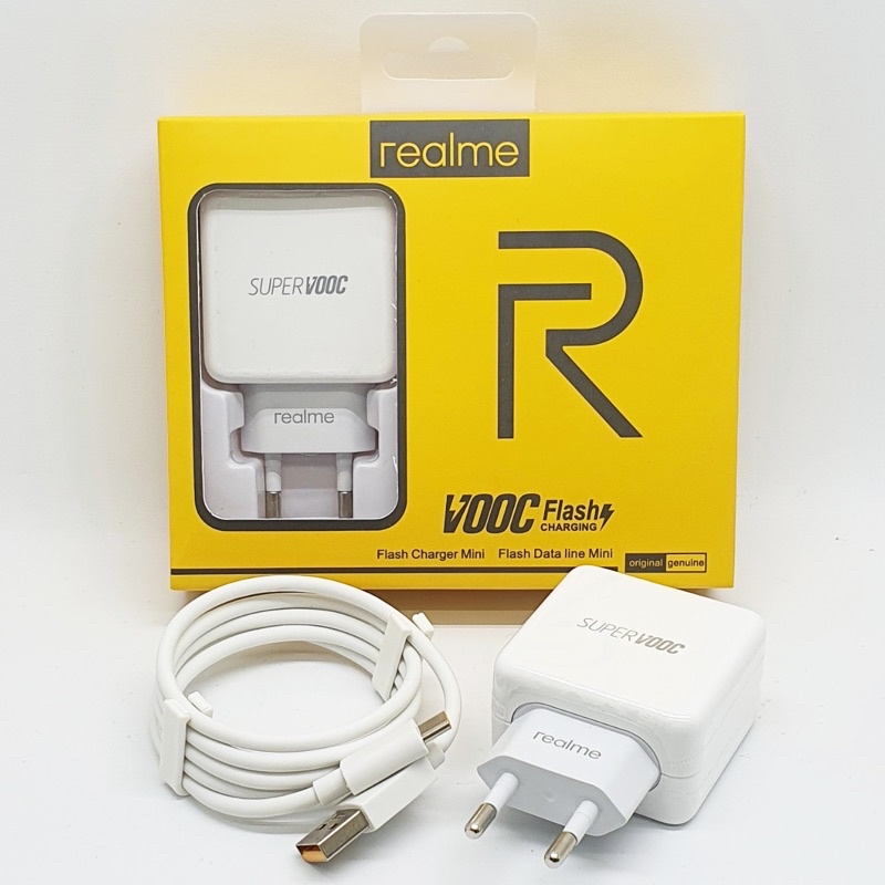 Charger Realme 3i 3 Pro 5 5i 5S 2 Pro Micro Usb 4A Super VOOC 3.0 Fast Charging Original OEM