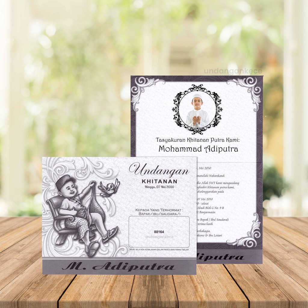 Gratis foto undangan Khitan undangan khitanan undangan khitanan undangan sunatan promo bonus