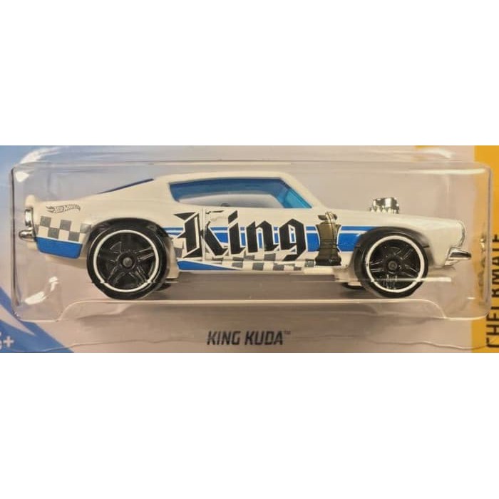 king kuda hot wheels white