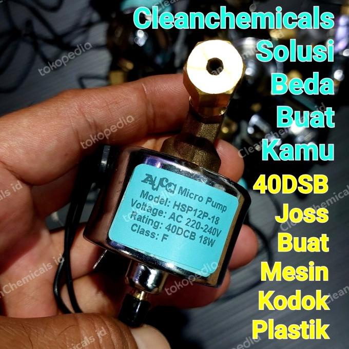 MESIN POMPA ASAP FOGGING 900w/ 40DCB/40DSB MICRO PUMP CHINA SP- 18w