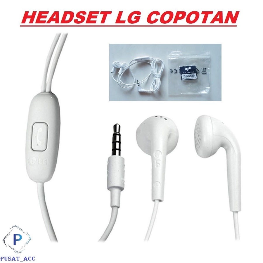 LG03 - HEADSET LG COPOTAN KUALITAS ORIGINAL SUARA SUPERBASS