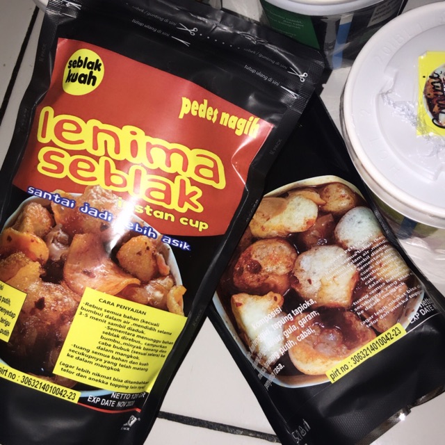 

Lenima seblak instan