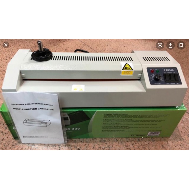 Mesin laminating fgk topaz 330 a3