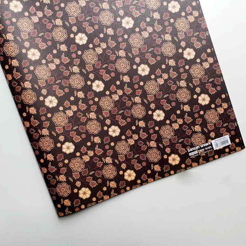 

Kertas Kado Kualitas Bagus Motif Batik Lebar Cukup untuk Melingkupi keseluruhan kado