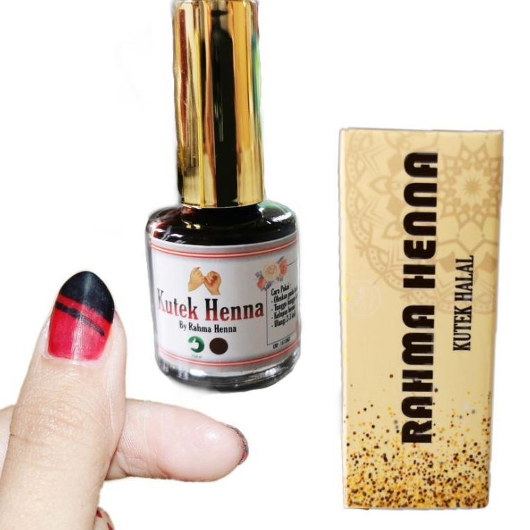 [CuG㊗] Rahma Kutek Henna Rahma Henna Halal Sah henna kuku halal Nail polish #rahma #naura //Produk k