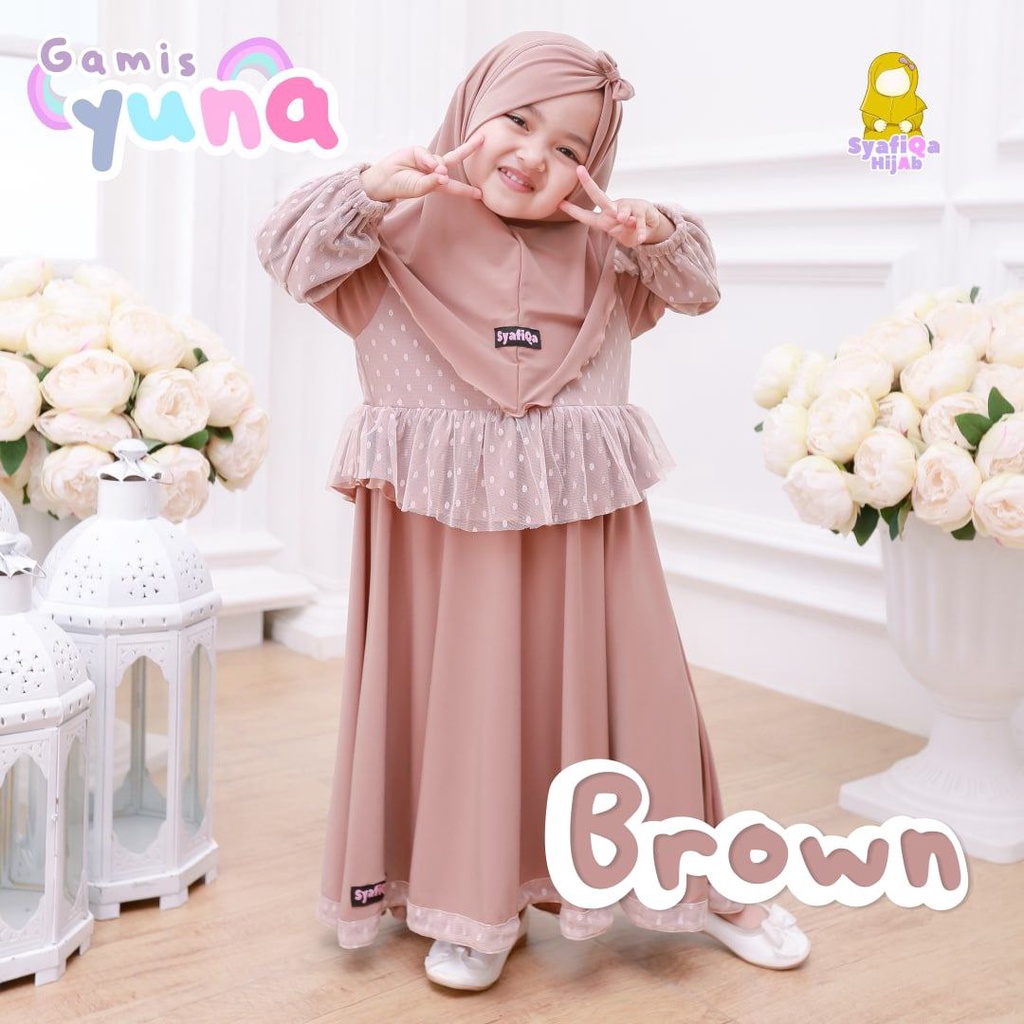 Fashion muslim anak Gamis Yuna