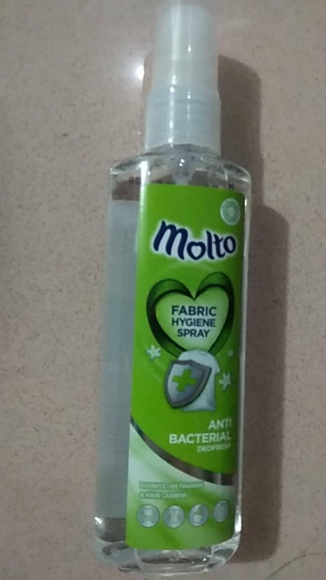 Molto Fabric Hygiene Spray Anti Bacterial 100ml