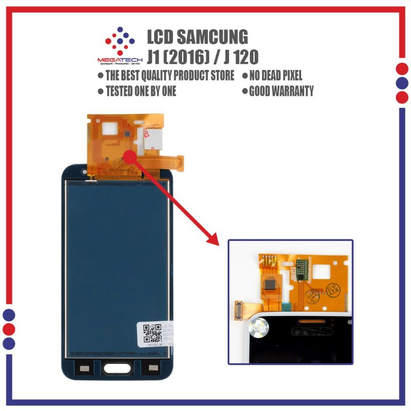 LCD FULLSET TOUCHCSCREEN SAMSUNG GALAXY J120 J120G J1 2016 AAA CONTRAS ORIGINAL