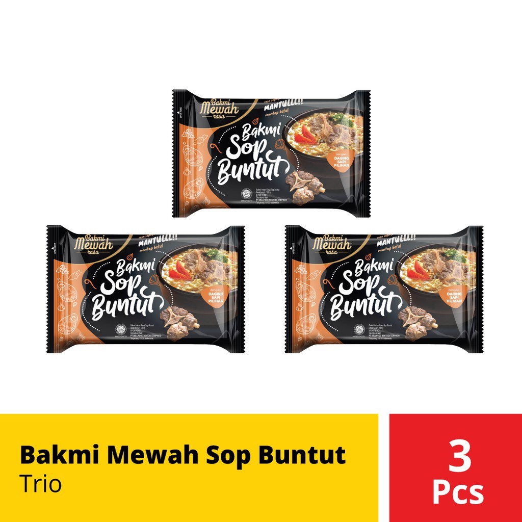 

Bakmi Mewah Sop Buntut Trio