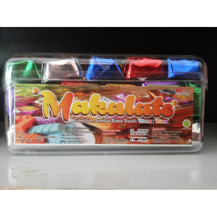 

Coklat Makalate Mika Isi 30 Aneka Rasa Buah