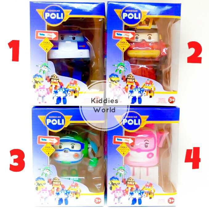 Mainan Robocar Poli Transform Satuan