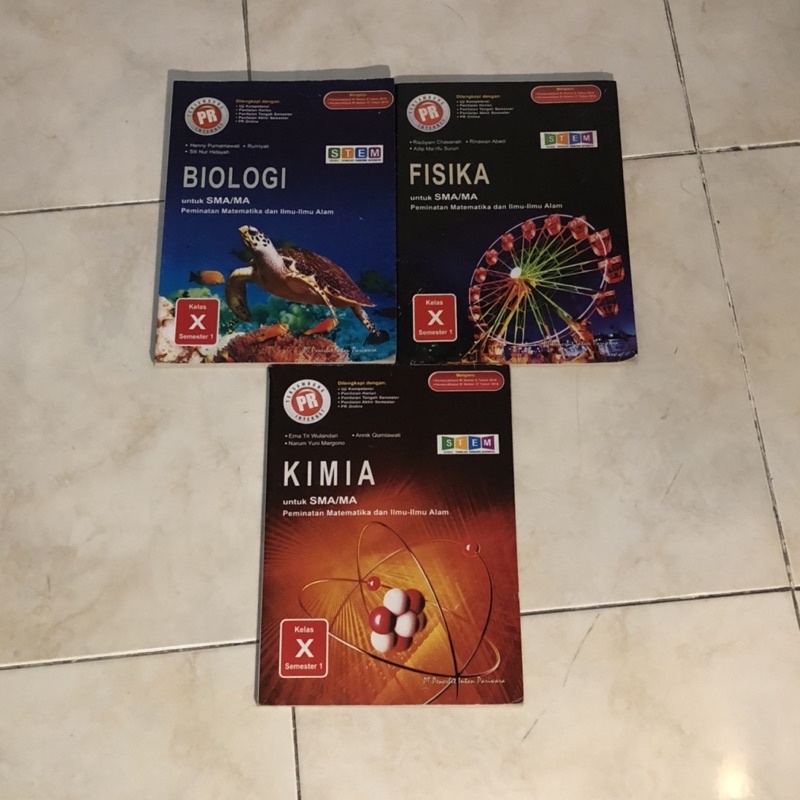 [PRELOVED] BUKU PR LKS INTAN PARIWARA FISIKA KIMIA BIOLOGI KELAS X 10 SEMESTER 1