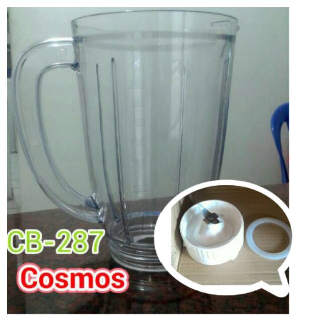 Gelas blender cosmos cb 287 + pisau ORIGINAL