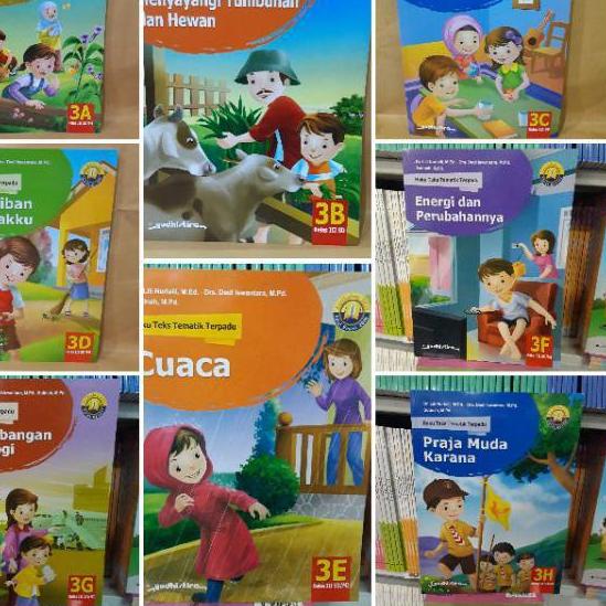 

NEW !!! 8.8 BUKU TEMATIK KELAS 3 [KODE 274]