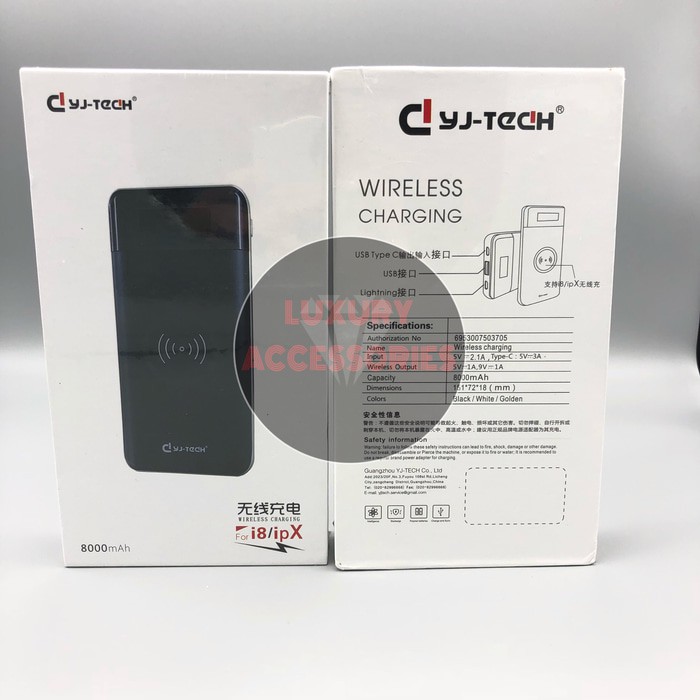 Powerbank Wireless Charging For Iphone X 8 8+ 8Plus Mfi Certified