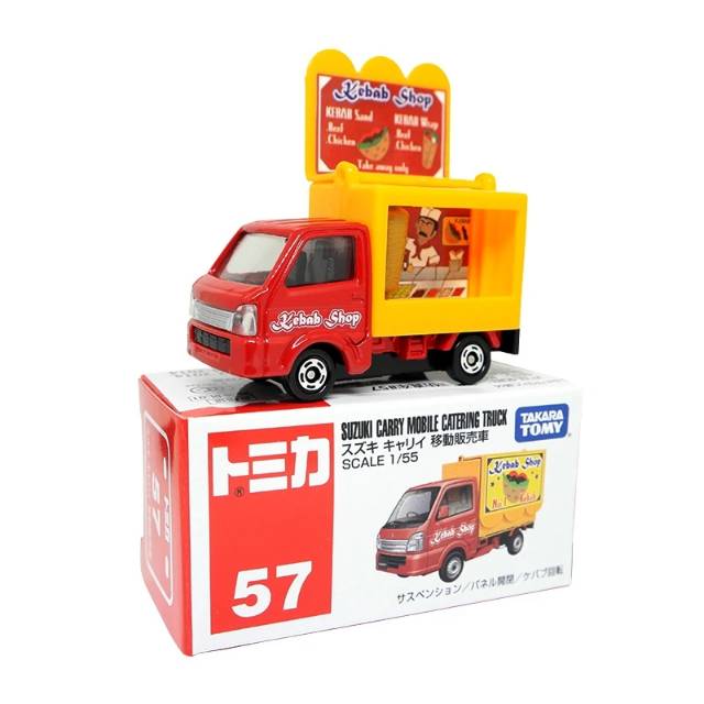 Tomica Suzuki Carry Mobile Catering Truck Kebab Shop