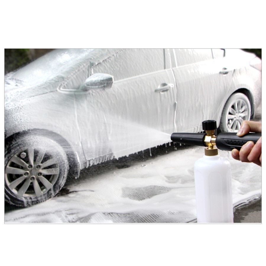 Spray Sabun Cuci Mobil Car Styling Foam Gun Car Wash - White