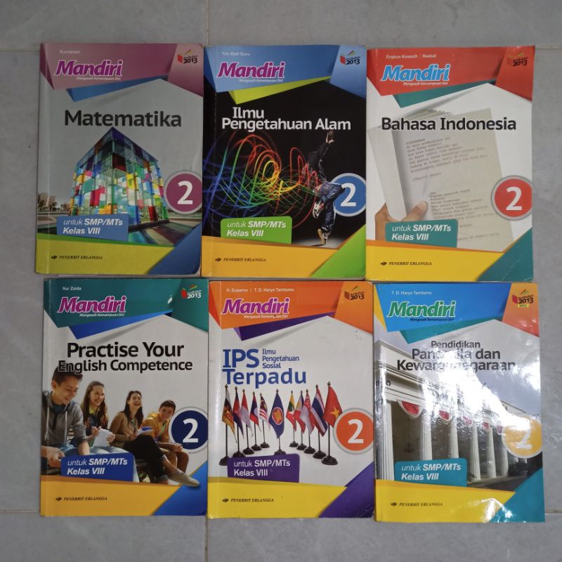 Buku Paket Mandiri Erlangga Kelas 8 SMP
